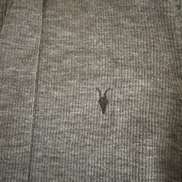 ALLSAINTS Open Cardigan merino wool large - Picture 4 of 5
